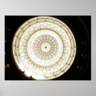 Star über Texas Poster