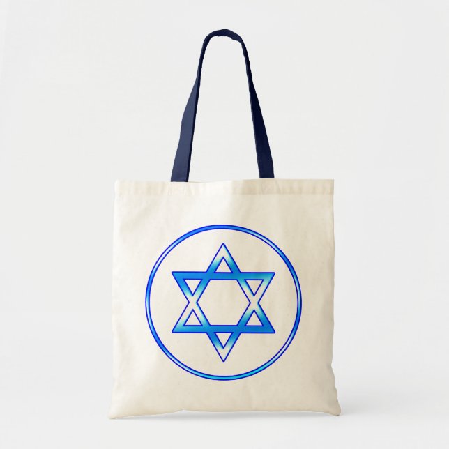 Star von David Bag Tragetasche (Vorne)