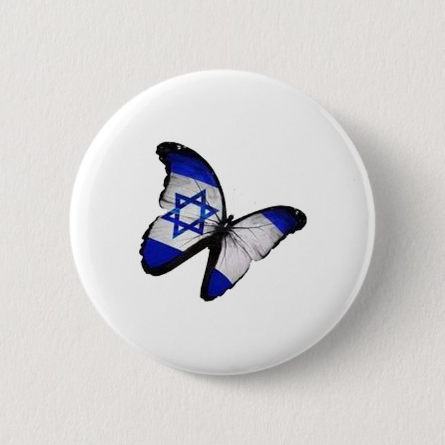 Star von David Butterfly Button (Vorderseite)