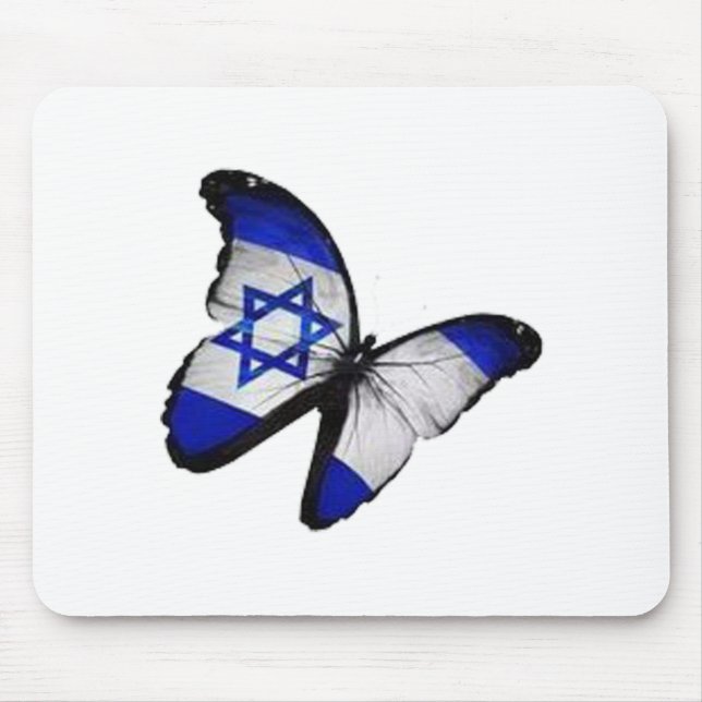 Star von David Butterfly Mousepad (Vorne)