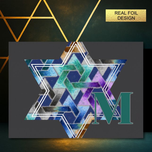 Star von David Damask Danke, dass Sie die Monogram (Von Creator hochgeladen)