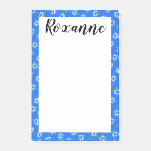 Star von David Hanukkah CUSTOMIZE IT Notepad Post-it Klebezettel