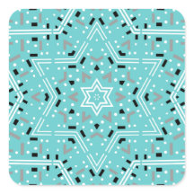 Star von David Hanukkah Stickers