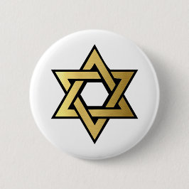 Star von David Jewish Button
