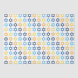 Star von David Jewish Colorful Seidenpapier<br><div class="desc">Happy Hanukkah Star von David Pattern</div>