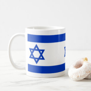 Star von David jüdisch Israel Flag Patriotic Kaffeetasse