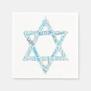 Star von David Napkins Serviette