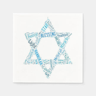Star von David Napkins Serviette