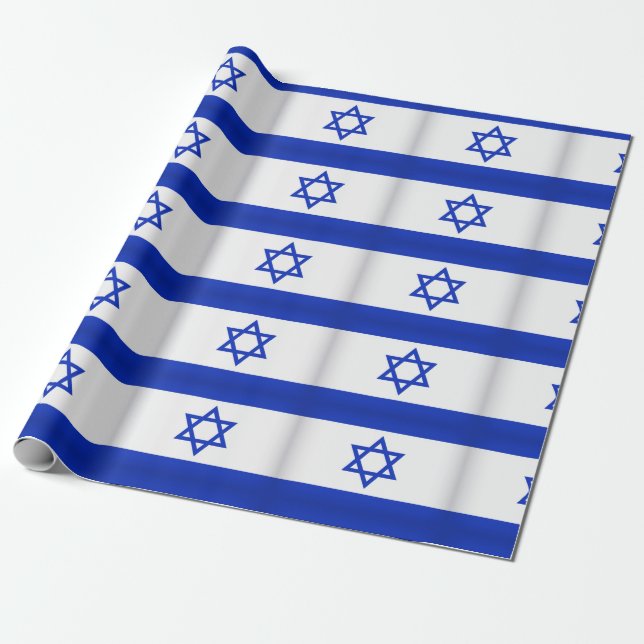 Star von David Packpapier Hanukkah (Ungerollt)