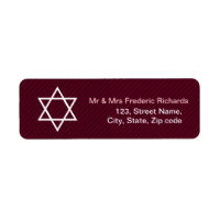 Star von David Pattern Bat Mitzvah