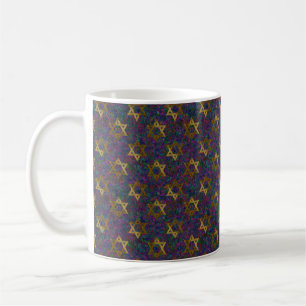 Star von David Pattern Tasse