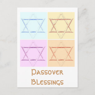 Star von David Pop Art Postkarte