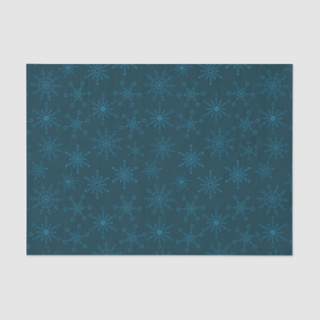 Star von David Snowflakes Seidenpapier (Vorderseite)