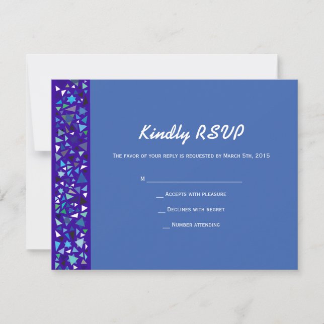 STAR WALL Bar Bat Mitzvah Antwort (Vorderseite)