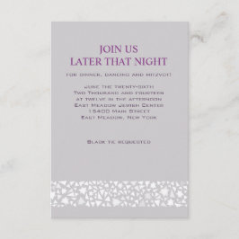 STAR WALL Jüdische Hochzeitsempfangskarte Party Einladung