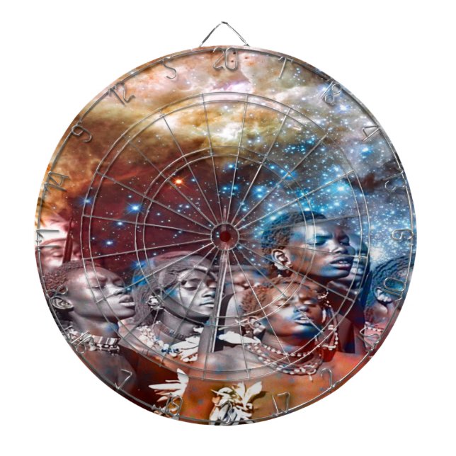 Star Warriors Dartscheibe (vorne)