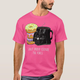 Star Wars Darth Vader Kaffee und Donuts T-Shirt