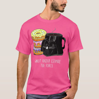 Star Wars Darth Vader Kaffee und Donuts T-Shirt
