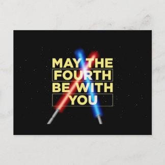 Star Wars Tag Grußkarte (4. Mai) Postkarte