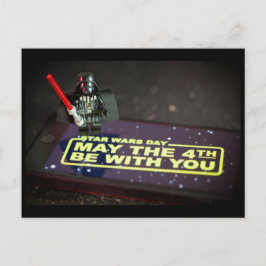 Star Wars Tag Grußkarte (4. Mai) Postkarte