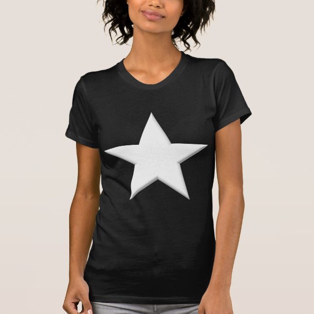 Star - Weiß T-Shirt (Vorderseite)