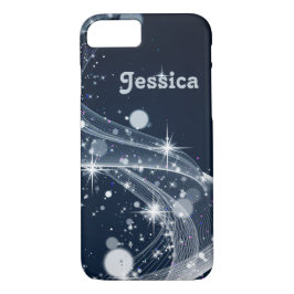 Star-Wirbel und Individuelle Name Case-Mate iPhone Hülle