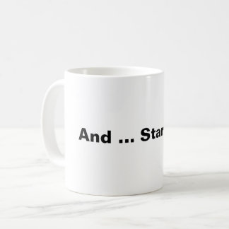 Star-Wische-Tasse - Stern nicht inbegriffen Kaffeetasse