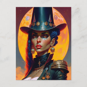 Star Witch Postkarte