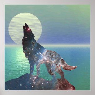 Star Wolf Poster