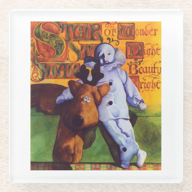 STAR WONDER Glass Drink Untersetzer (Vorderseite)