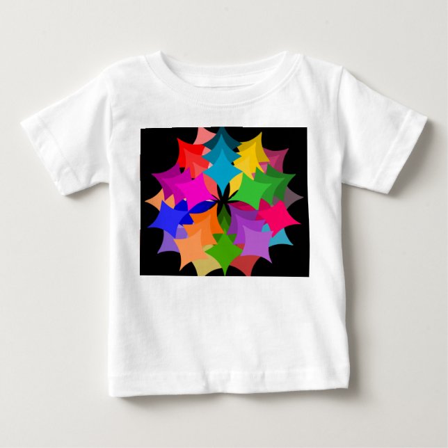 Star Wreath Baby T-shirt (Vorderseite)