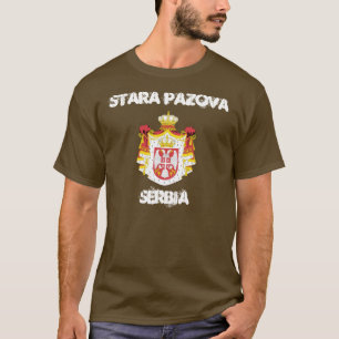 Stara Pazova, Serbien mit Wappen T-Shirt