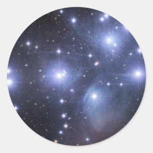 Stara pleiades_gendler_big runder aufkleber
