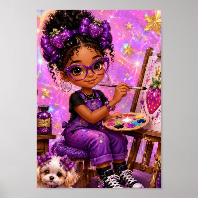 StarBerry™ Creative Sparkle™ Planer Poster (Vorne)