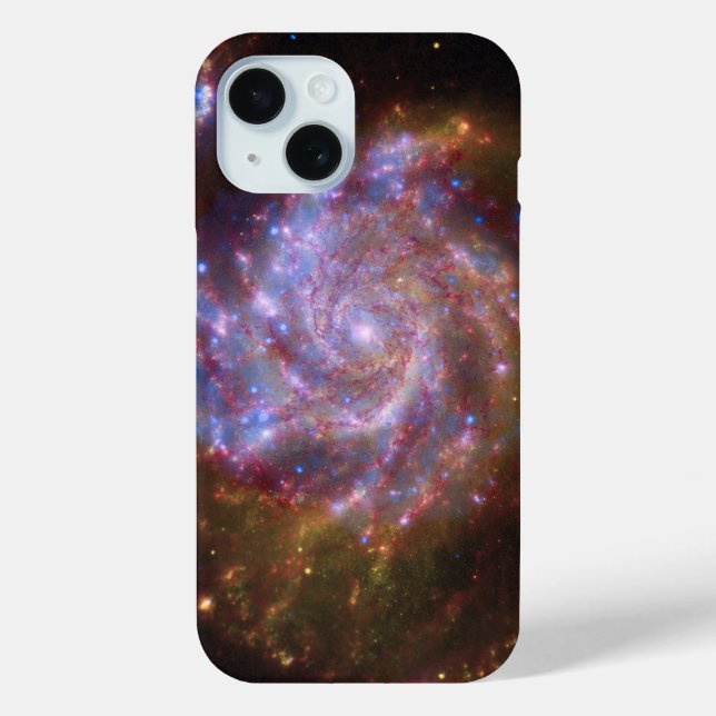 Starbirth im Pinwheel: M101 Galaxy Case-Mate iPhone Hülle (Rückseite)