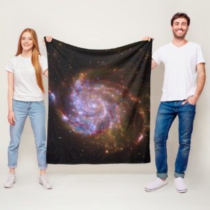 Starbirth im Pinwheel: M101 Galaxy Fleecedecke