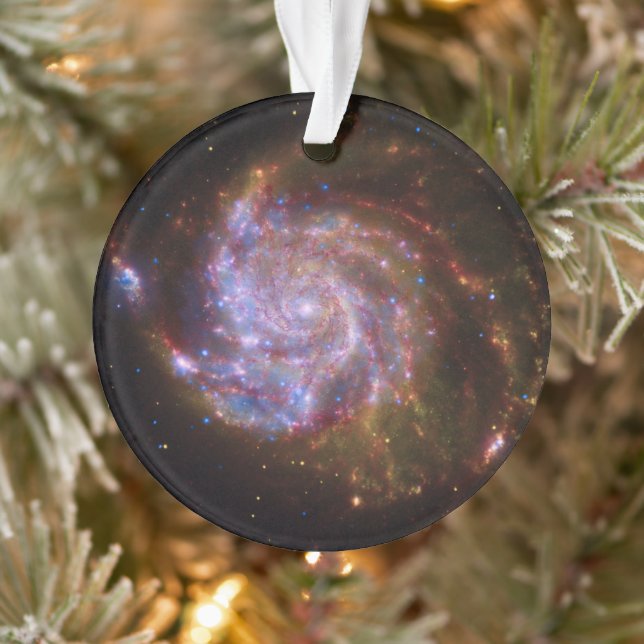 Starbirth im Pinwheel: M101 Galaxy Ornament (Baum)