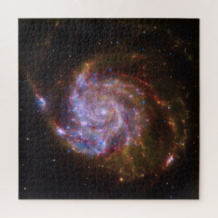 Starbirth im Pinwheel: M101 Galaxy Puzzle