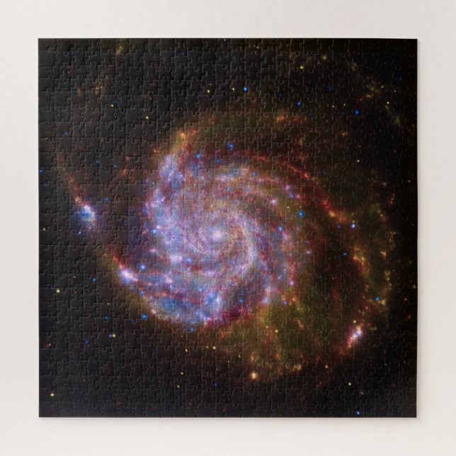 Starbirth im Pinwheel: M101 Galaxy Puzzle (Vertikal)