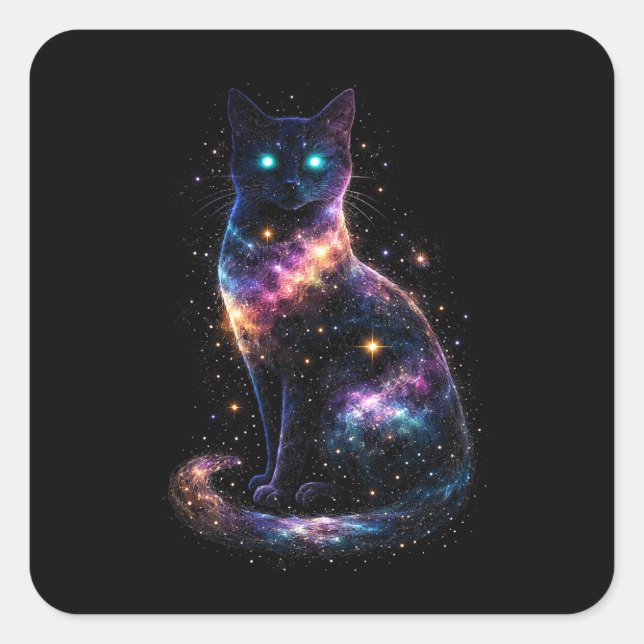 Starbound Familiar Quadratischer Aufkleber (Vorderseite)