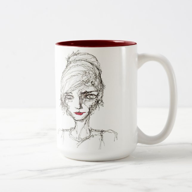 Starbuck Zweifarbige Tasse (Rechts)