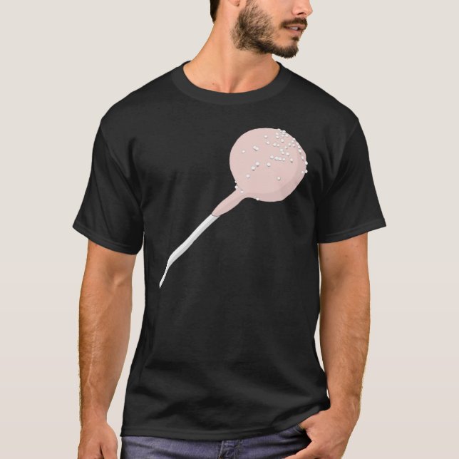 Starbucks Pink Birthday Cake Pop T-Shirt (Vorderseite)