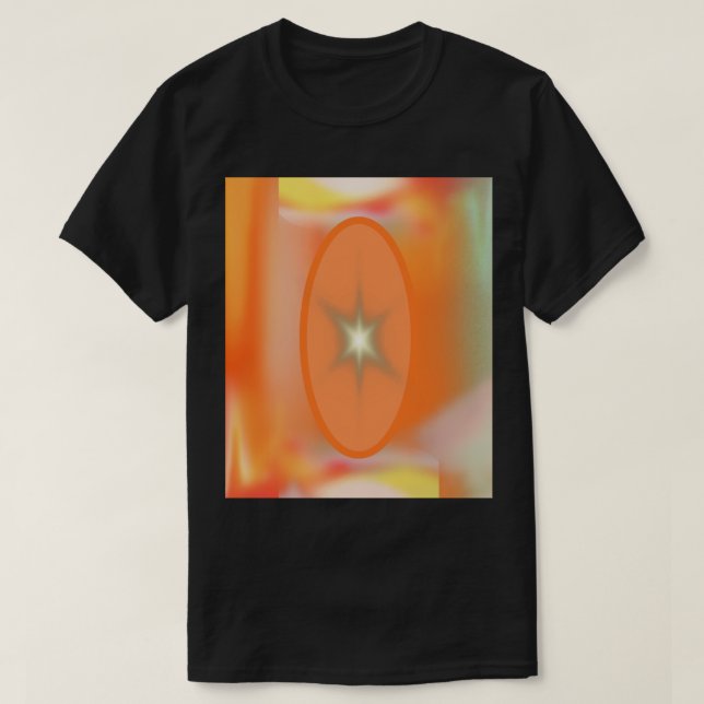 STARBURST GEOMETRIC ART T-Shirt (Design vorne)