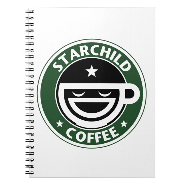Starchild Kaffee Notizblock (Vorderseite)