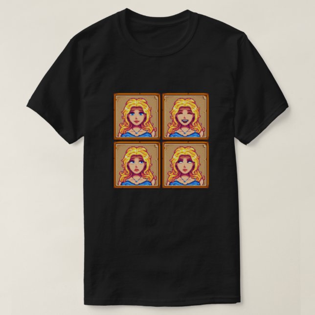 Stardew Valley - Haley Classic T-Shirt (Design vorne)