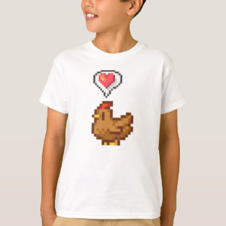 Stardew Valley Happy Brown Chicken T-Shirt