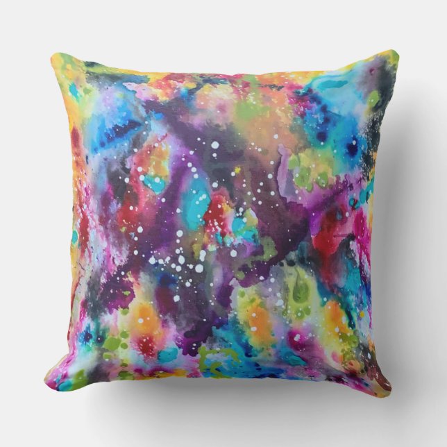 Stardust 20 x 20 Außenwirbelkissen Kissen (Vorderseite)