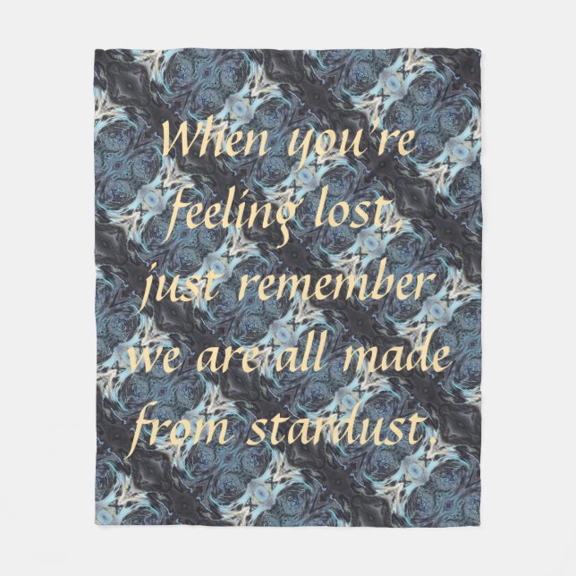 Stardust Fleece Blanket (Vorderseite)