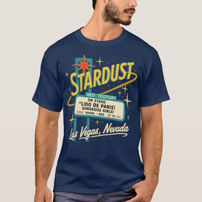 Stardust Lido De Paris (3) T-Shirt (Vorderseite)