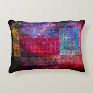 Stardust Periodensystem Dekokissen
